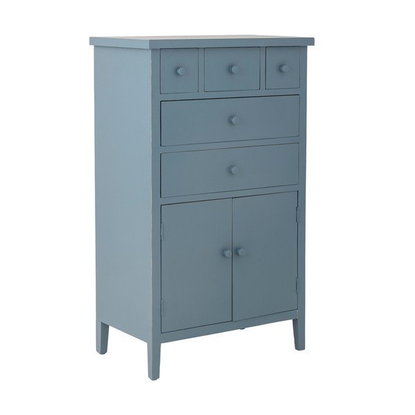 Sinine kõrge kapp 39,5x96 cm Allison - Bloomingville-image-4