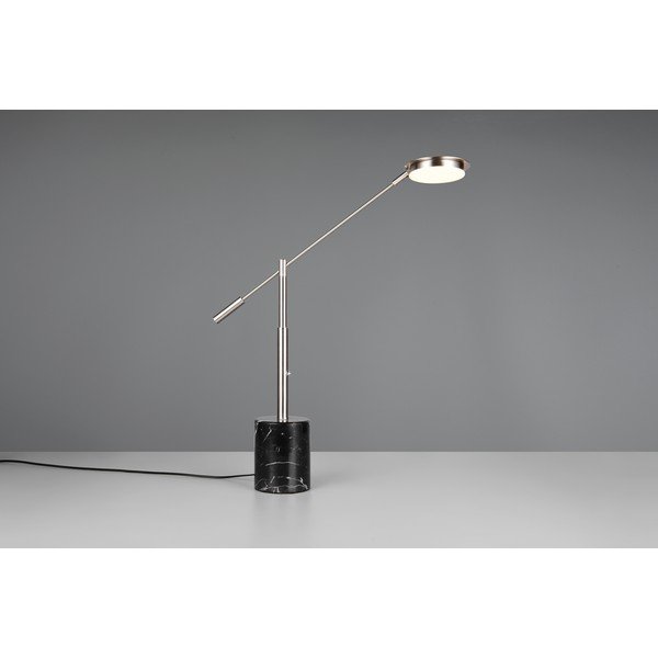 Must/hõbedane LED-lauavalgusti (kõrgus 65 cm) Fiore - Trio Select-image-1