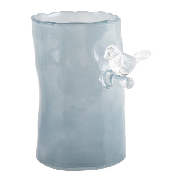 Sinine klaasvaas (kõrgus 15 cm) Bird On Branch – PT LIVING-image-3