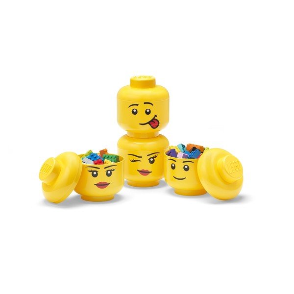 Plastikust laste hoiukastid, komplektis 4 tükki Multi-Pack - LEGO®-image-1