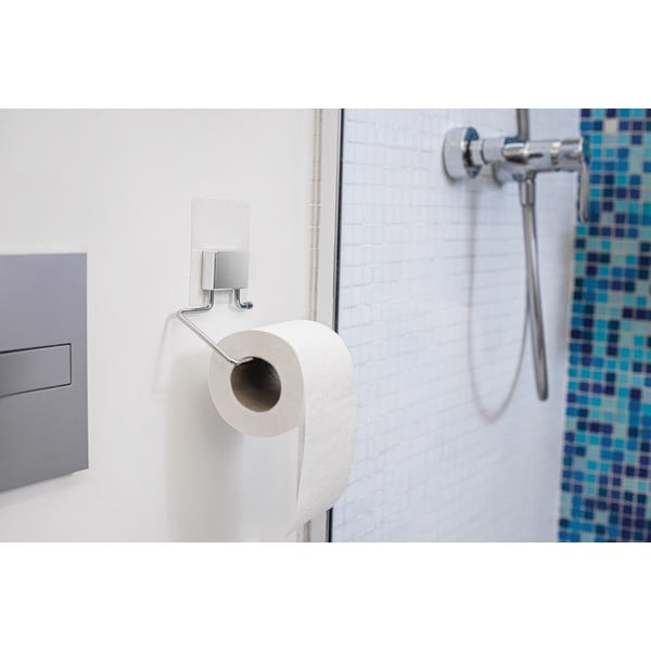 Kroomitud terasest isekleepuv hoidik tualettpaberi jaoks Bestlock Magic Bath - Compactor-image-1