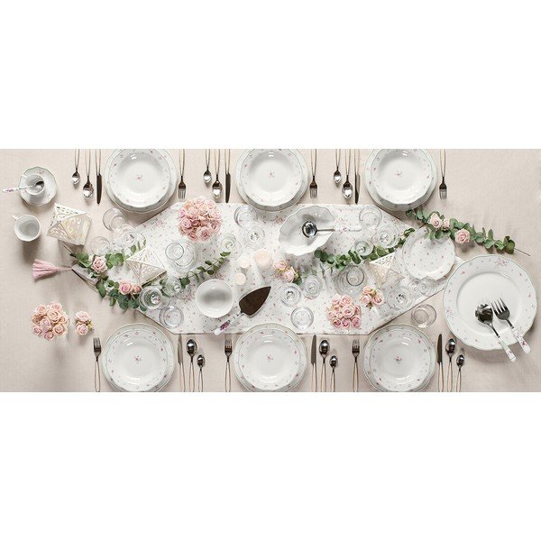 Valge portselanist kandik Nonna Rosa - Brandani-image-3