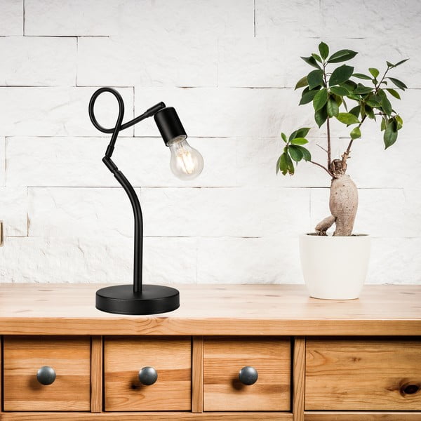 Must laualamp, kõrgus 42 cm Harry - LAMKUR-image-1