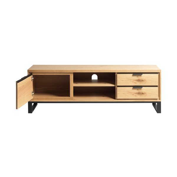 Tammepuust telerilaud naturaalses värvitoonis 170x55 cm Livorno - Unique Furniture-image-3