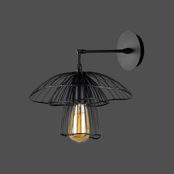 Must seinalamp, kõrgus 36 cm Root - Squid Lighting-image-1