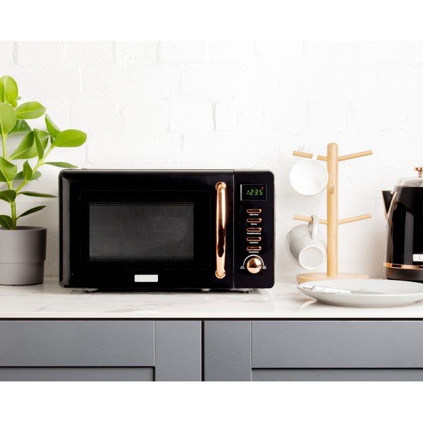 Must mikrolaineahi Black & Copper - Haden-image-4