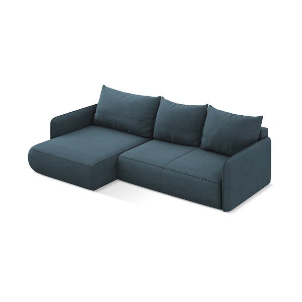 Sinine diivanvoodi hoiunurgaga diivan (vasakpoolne nurk) Nanea - Makamii-image-4