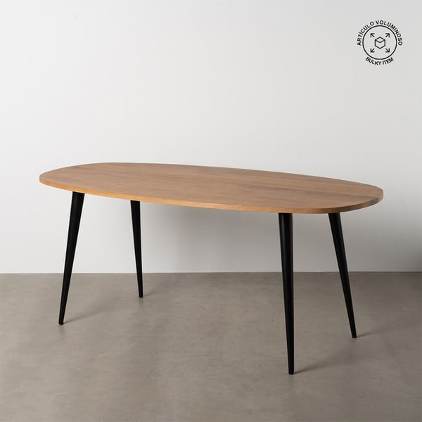 Mangopuidust söögilaud 90x180 cm Mahón - Ixia-image-2