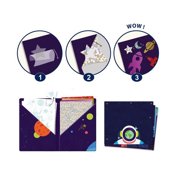 Kosmose kunsti komplekt - Djeco-image-1