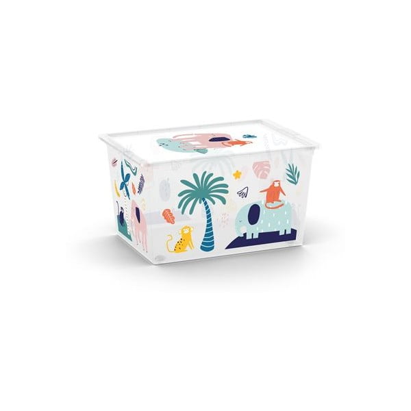 Valge laste hoiukast 55x39x31 cm C Box Style - KIS