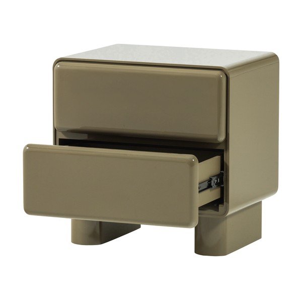 Roheline läikiv öökapp Lustra - WOOOD-image-4