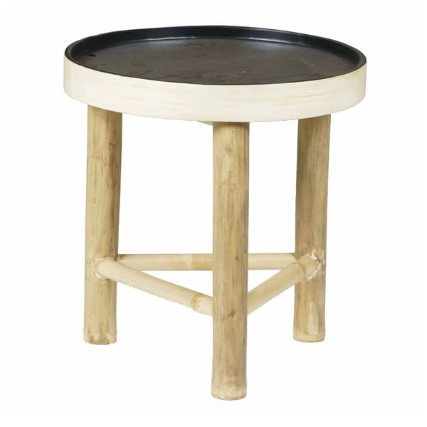 Odkládací bambusový stolek Speedtsberg Tira, průměr 40 cm