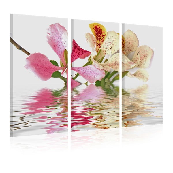 Vícedílný obraz na plátně Artgeist Orchid, 120 x 80 cm