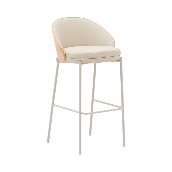 Beež baaritool (istme kõrgus 77 cm) Eamy - Kave Home