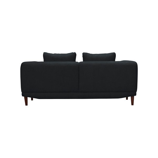 Černá dvoumístná pohovka Windsor & Co Sofas Sigma-image-3