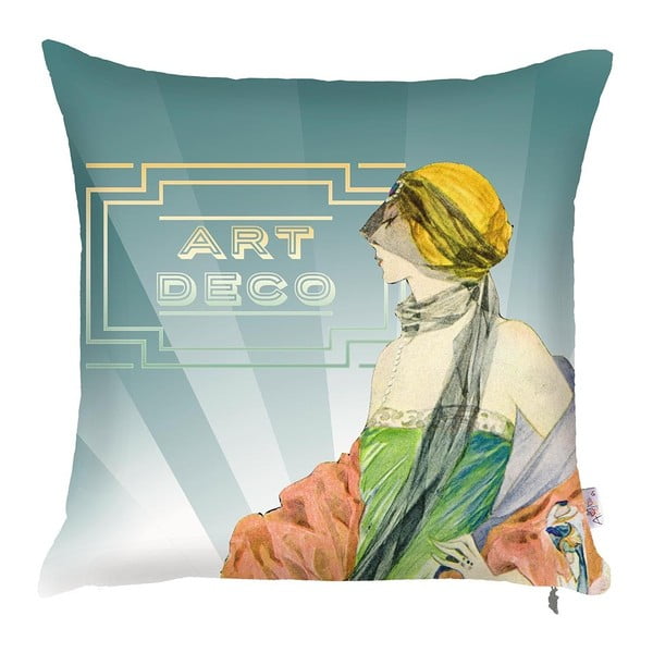Pillowcase Mike & Co. NEW YORK Art Deco, 43 x 43 cm Honey - Mike & Co. NEW YORK