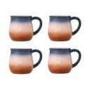 Sinised/oranžid keraamilised kruusid 4tk komplektis 200 ml Tatum - Bloomingville