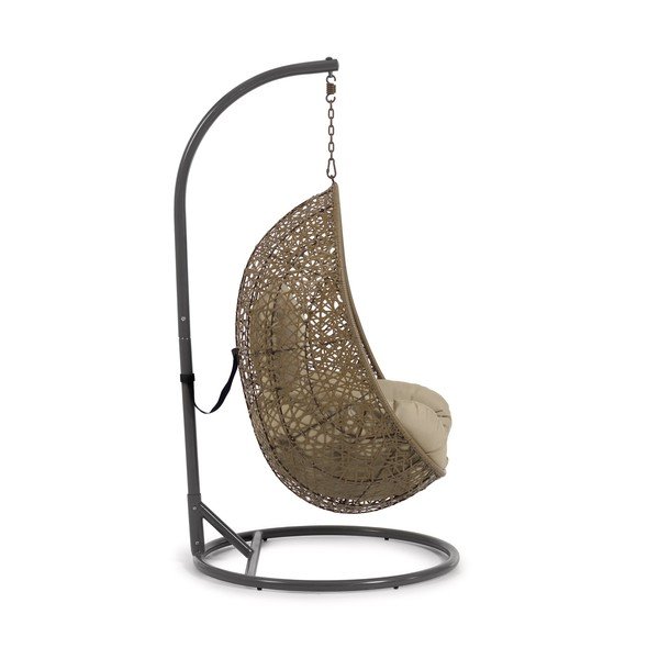 Beež tehisrotangist rippuv aiatool Florina - Kave Home-image-2