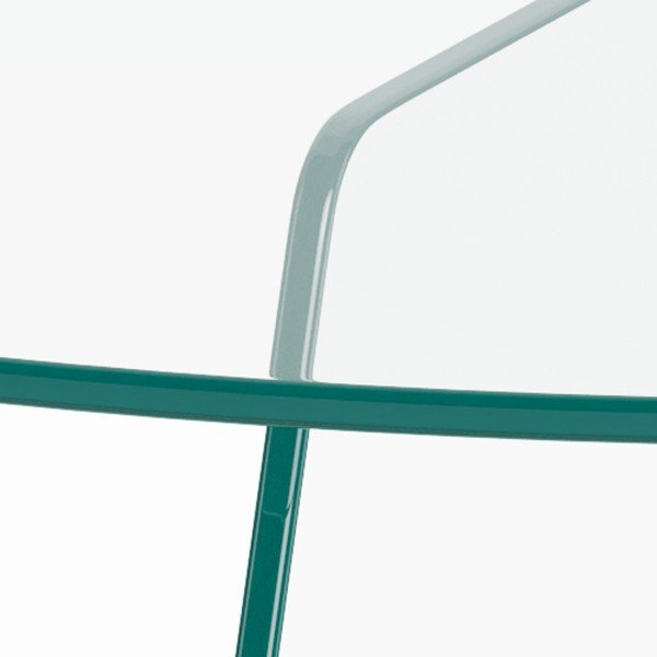 Klaasist ümmargune diivanilaud ø 80 cm Samos - Actona-image-2