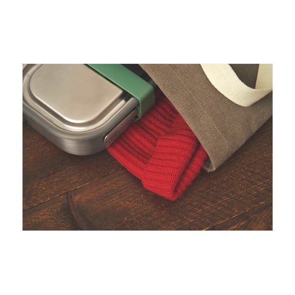 Roostevabast terasest suupistekarp rohelise ribaga , 1000 ml - Black + Blum-image-3