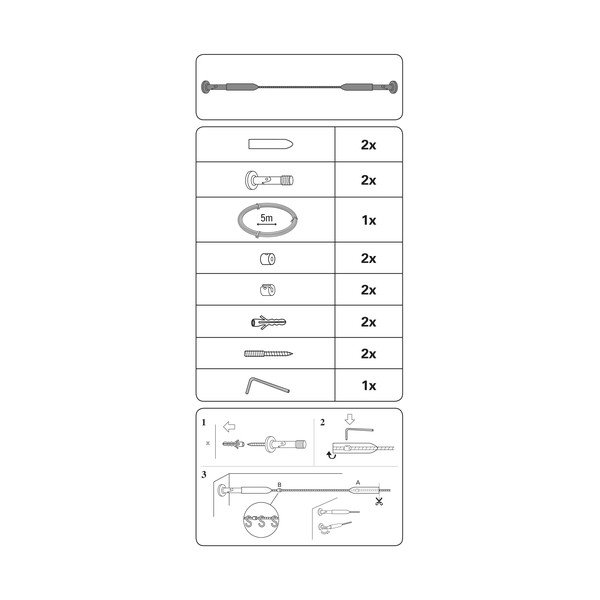 Pingutusköie komplekt Race – Gardinia-image-2