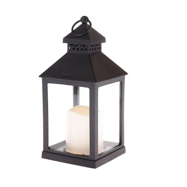 Must LED-latern taskulampidele (kõrgus 20 cm) - Dakls