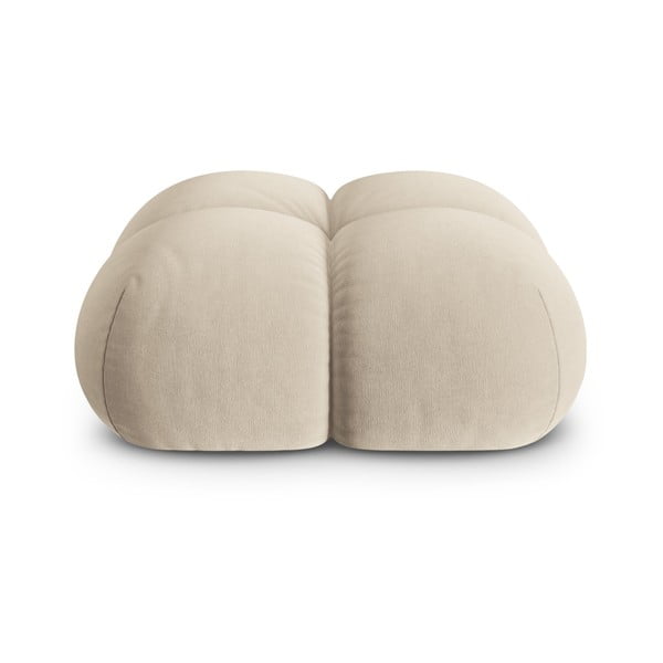  Beež sametist tumba Loretto – Cosmopolitan Design