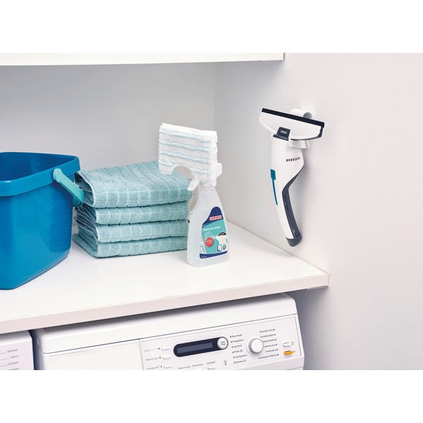 Akna- ja vannitoa tolmuimeja, imemisotsiku ja seinakinnituse komplekt Nemo - LEIFHEIT-image-1