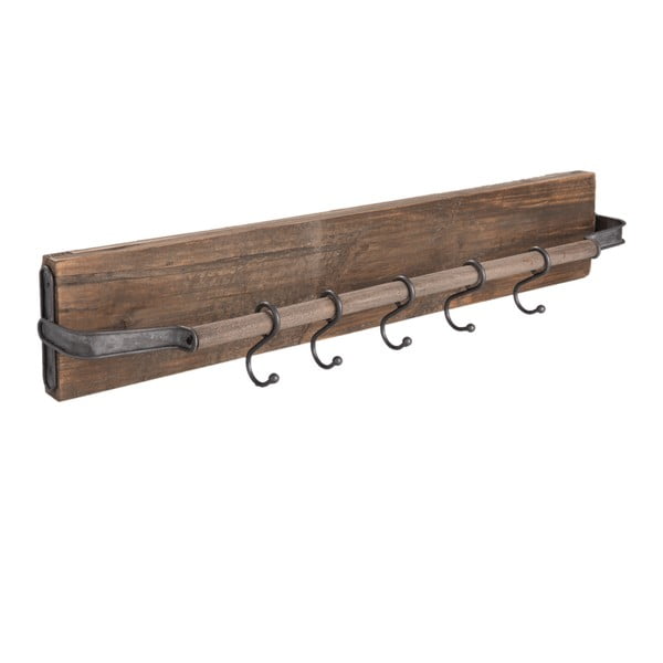 Nástěnný věšák s háčky Clayre & Eef Coat Rack, délka 81 cm-image-1