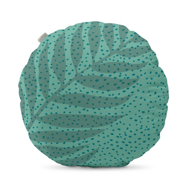 Bavlněný oboustranný polštář HF Living Zuly Jungle, ⌀ 50 cm-image-1
