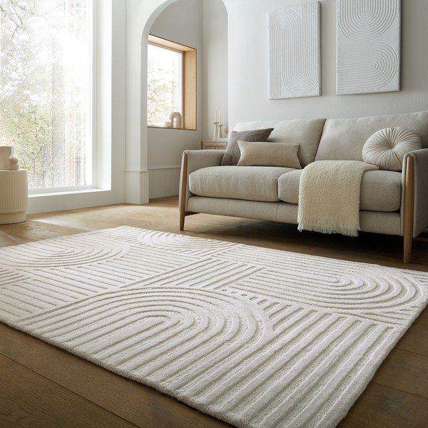 Elevandiluu käsitsi kootud villane vaip 200x290 cm Zen Garden - Flair Rugs-image-1