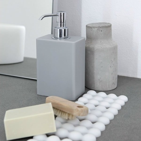 Adhezivní zásobník na mýdlo Ivasi Dispenser, světle šedá