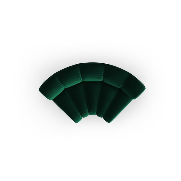 Roheline sametist diivanimoodul (muutuv nurk) Lupine - Micadoni-image-2