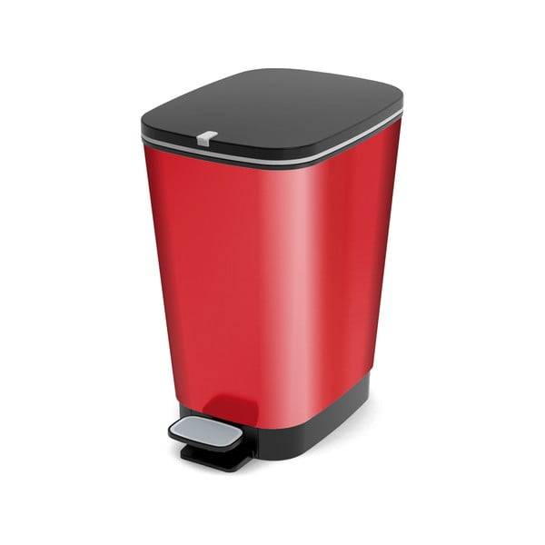 Punane plastikust prügikast 35 l Chic Bin - KIS