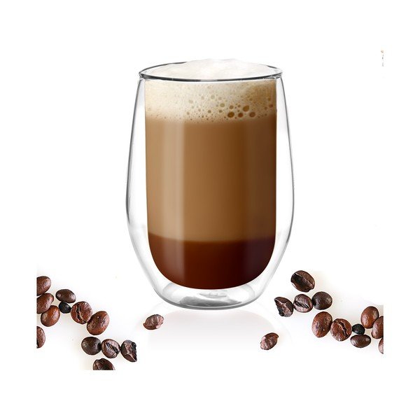 Dvoustěnná sklenice Amo, 400 ml-image-1