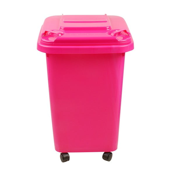 Úložná popelnice Wheelie Pink