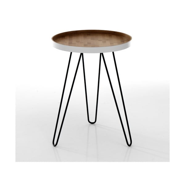 Odkládací stolek s deskou z bambusu Tomasucci Hijo