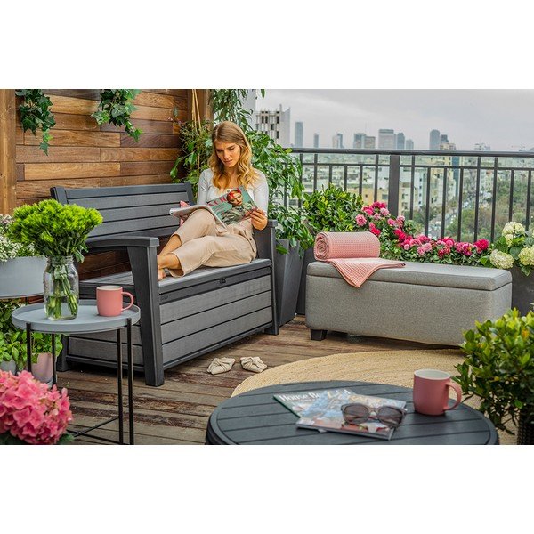 Tumehall plastikust aiapink Hudson - Keter-image-1