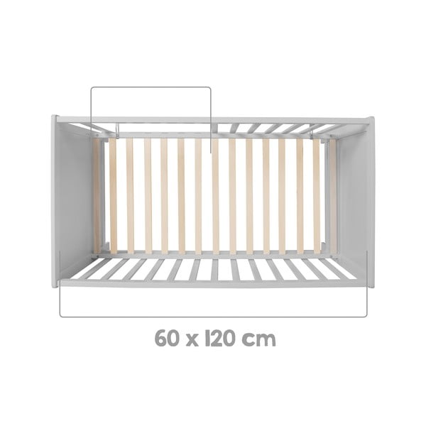 Hall/pruunikashall narivoodi 60x120 cm Hamburg – Roba-image-3