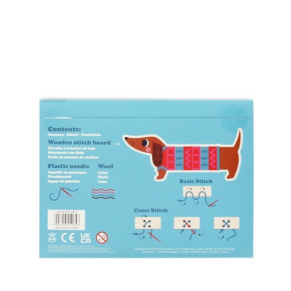 Tikkimiskomplekt Sunny Sausage Dog - Rex London-image-2