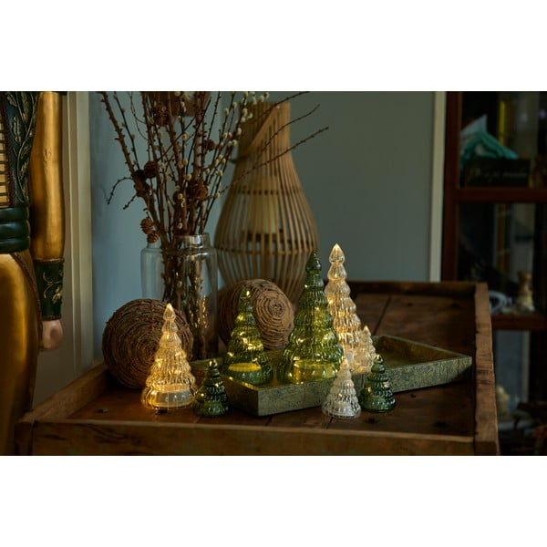 Puu valge LED valguse kaunistus, kõrgus 16,5 cm Lucy - Sirius-image-3