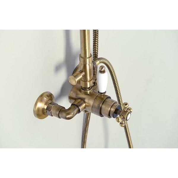 Pronks messingist dušikomplekt termostaatilise segistiga 142 cm Antea - Sapho-image-1