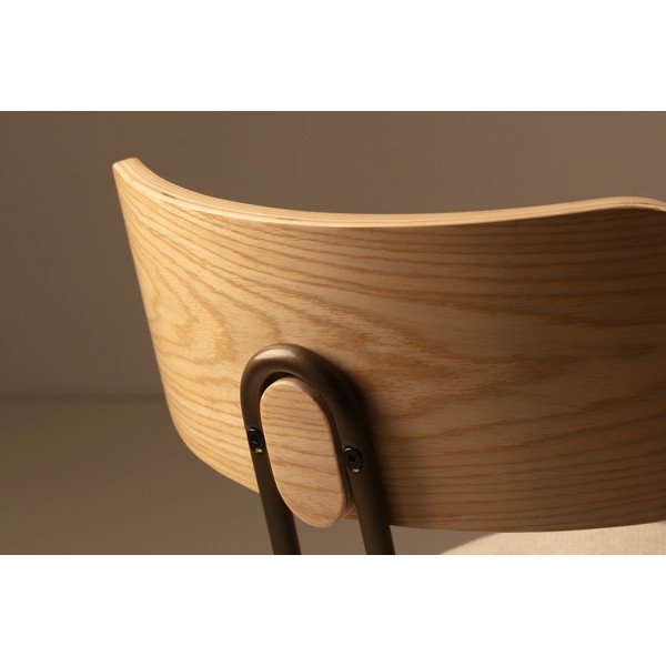 Beež/naturaalne polsterdatud söögitool Olimpia - MOME-image-3