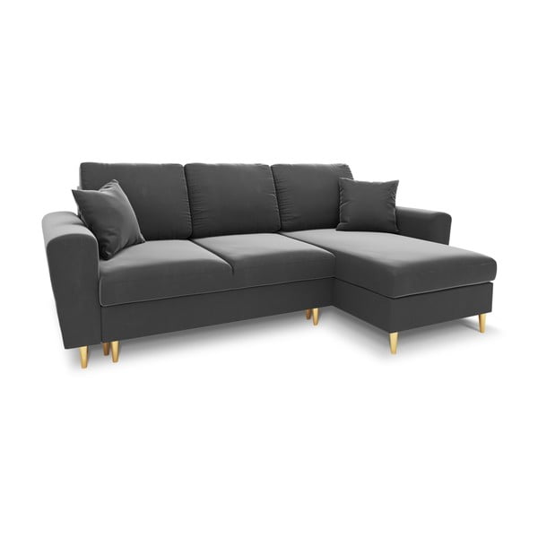 Helehall sametist panipaigaga nurgadiivanvoodi Kyoto - Cosmopolitan Design