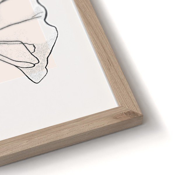 Trükitud pildid 2 tk komplektis koos raamiga 30x40 cm Floral Set - Styler-image-4