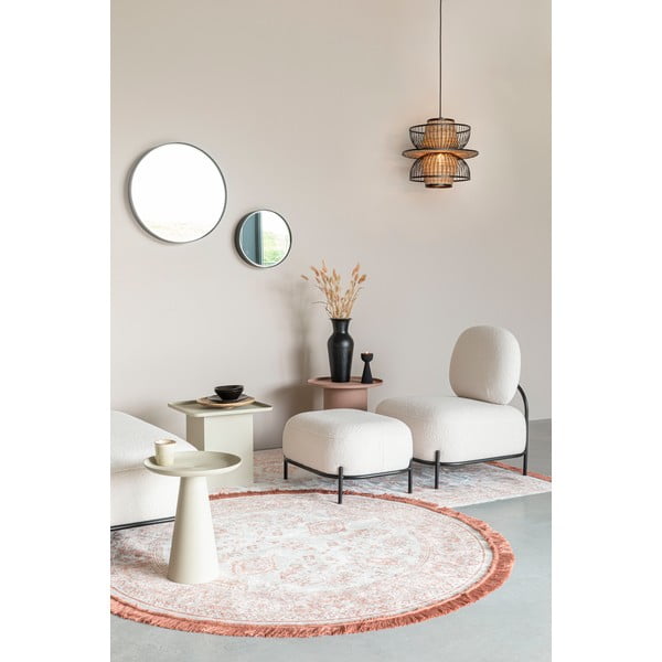 Kreem tumba Hocker Polly - White Label-image-1