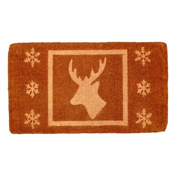 Rohožka Christmas Deer Brown, 73x45 cm