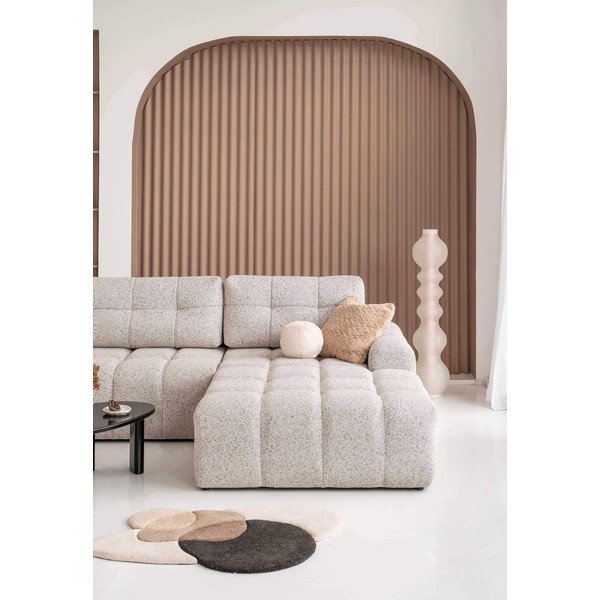 Beež modulaarne nurgadiivanvoodi koos panipaigaga (parem nurk) Lulu – Miuform-image-4