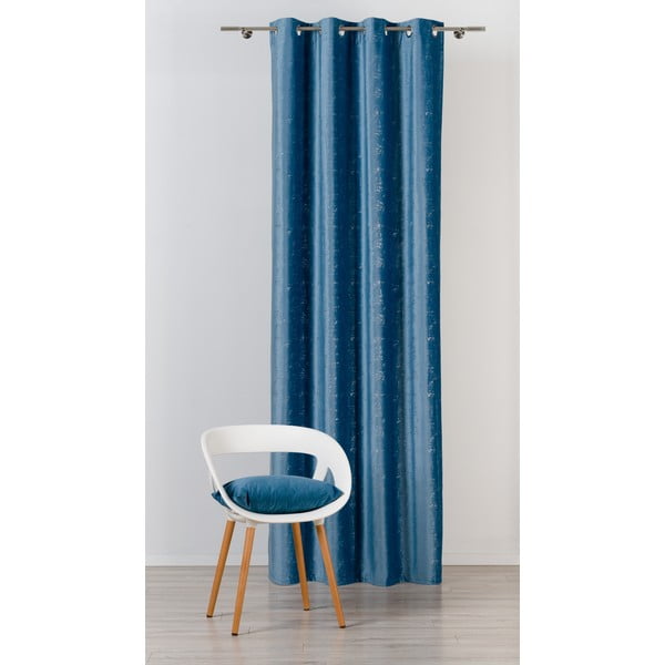 Sinine kardin 140x260 cm Scento - Mendola Fabrics-image-2