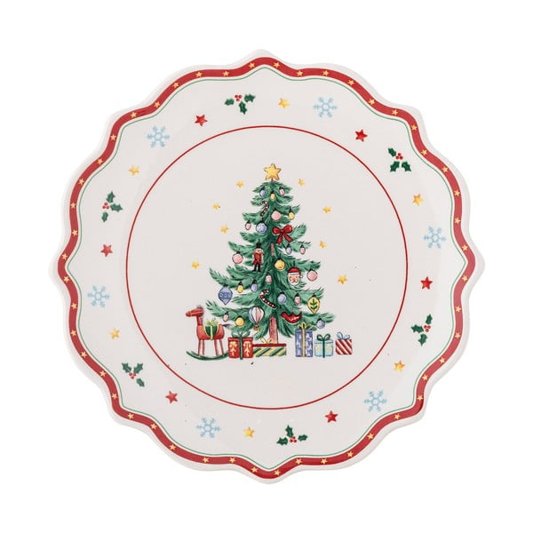 Keraamiline serveerimisalus jõulumotiiviga ø 17 cm Naive - Bloomingville